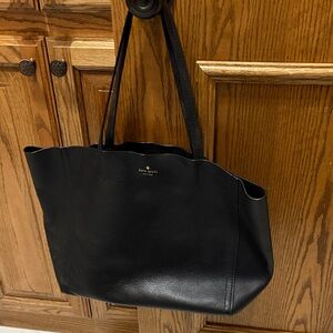 Kate Spade Black Pebbled Tote